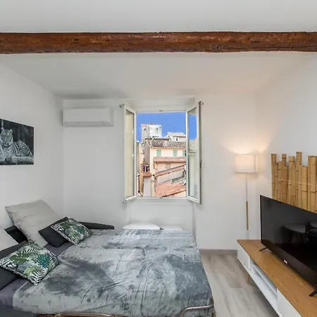 Le Forville : 400m Palais, Calme, Clim Lägenhet Cannes