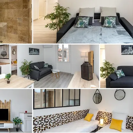 Апартаменты Le Forville : 400m Palais, Calme, Clim